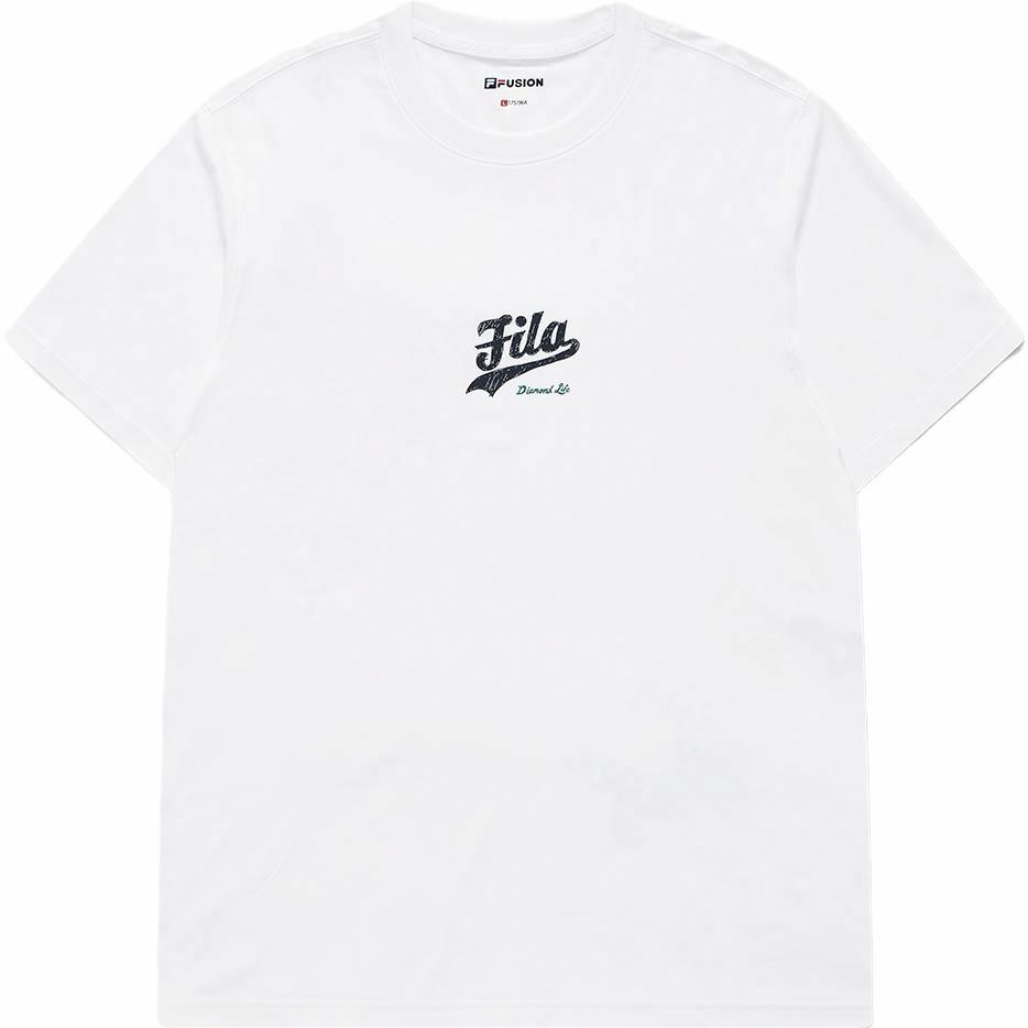 Мужская футболка Fila FILA FUSION (белая)