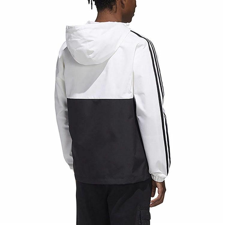 Мужская куртка adidas neo (белая) — фото 4