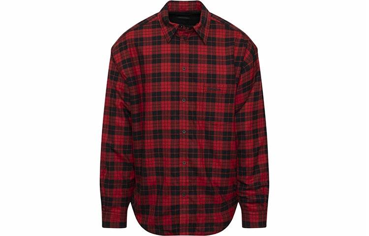 Мужская рубашка Balenciaga (красная)