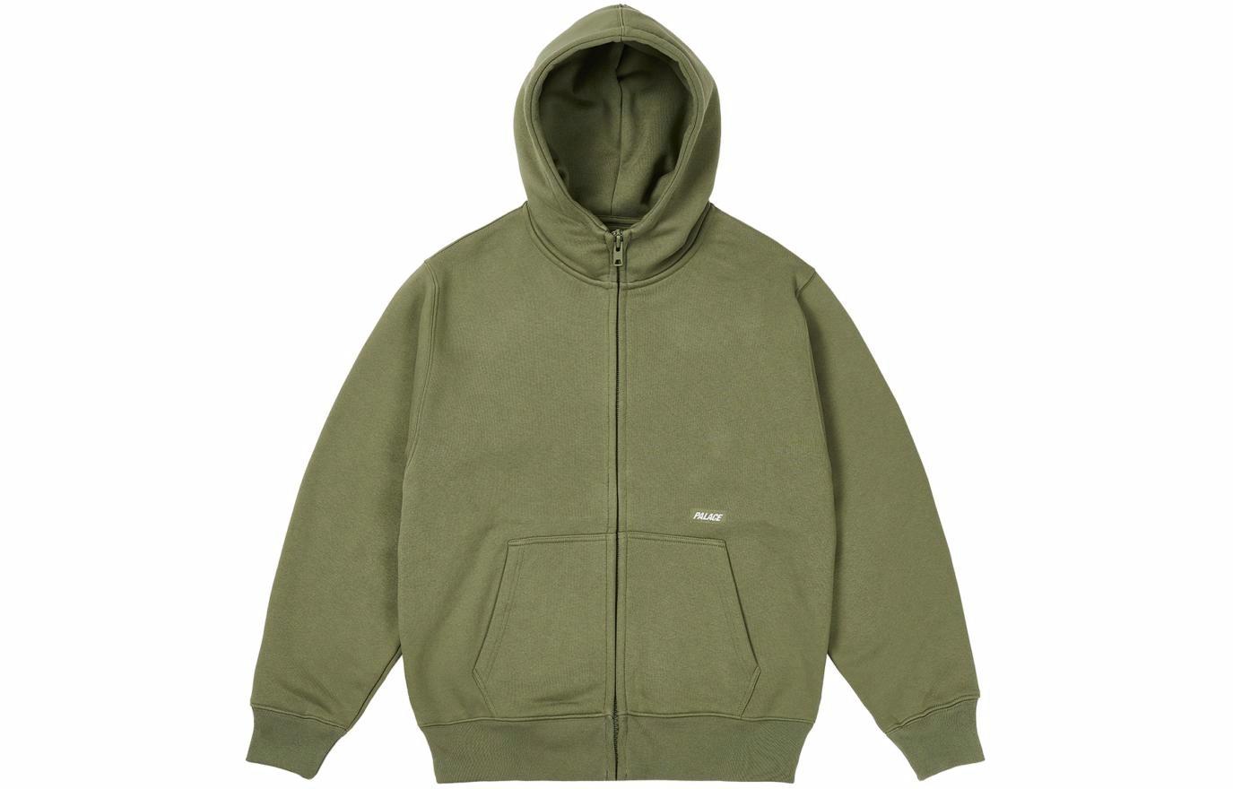 Худи Palace SS24 5G ZIP HOOD (темно-зеленое)