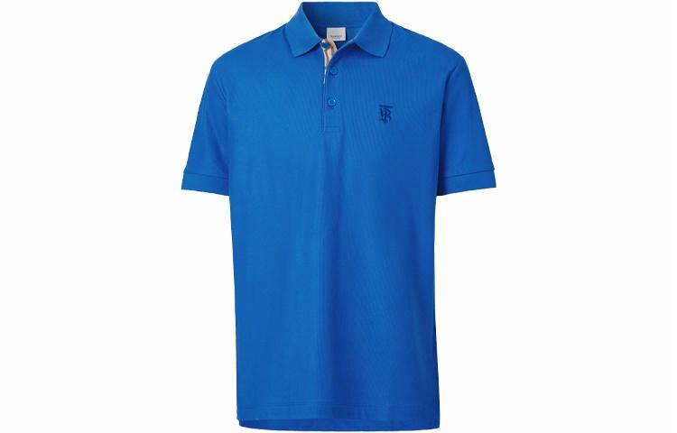 Мужская футболка Burberry Polo (однотонная)