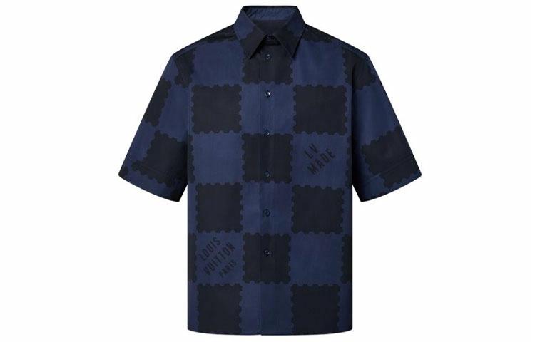Мужские рубашка Louis Vuitton (синий)