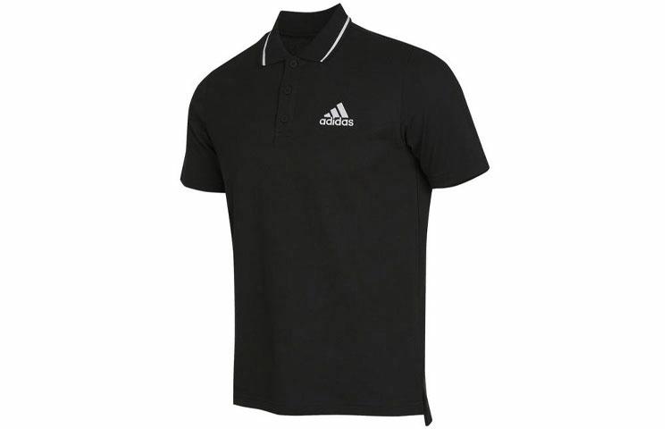Мужская футболка adidas (черная) — фото 1