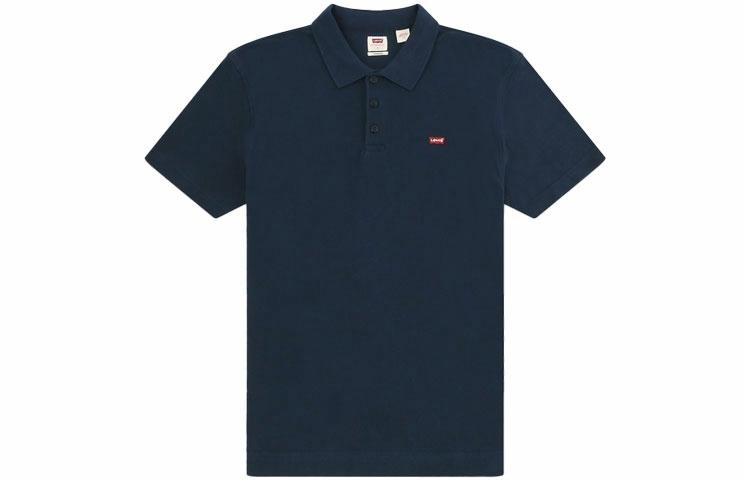 Мужская футболка LACOSTE Polo (темно-синяя)