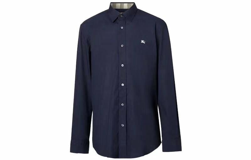 Мужская рубашка Burberry Burberry (темно-синяя)