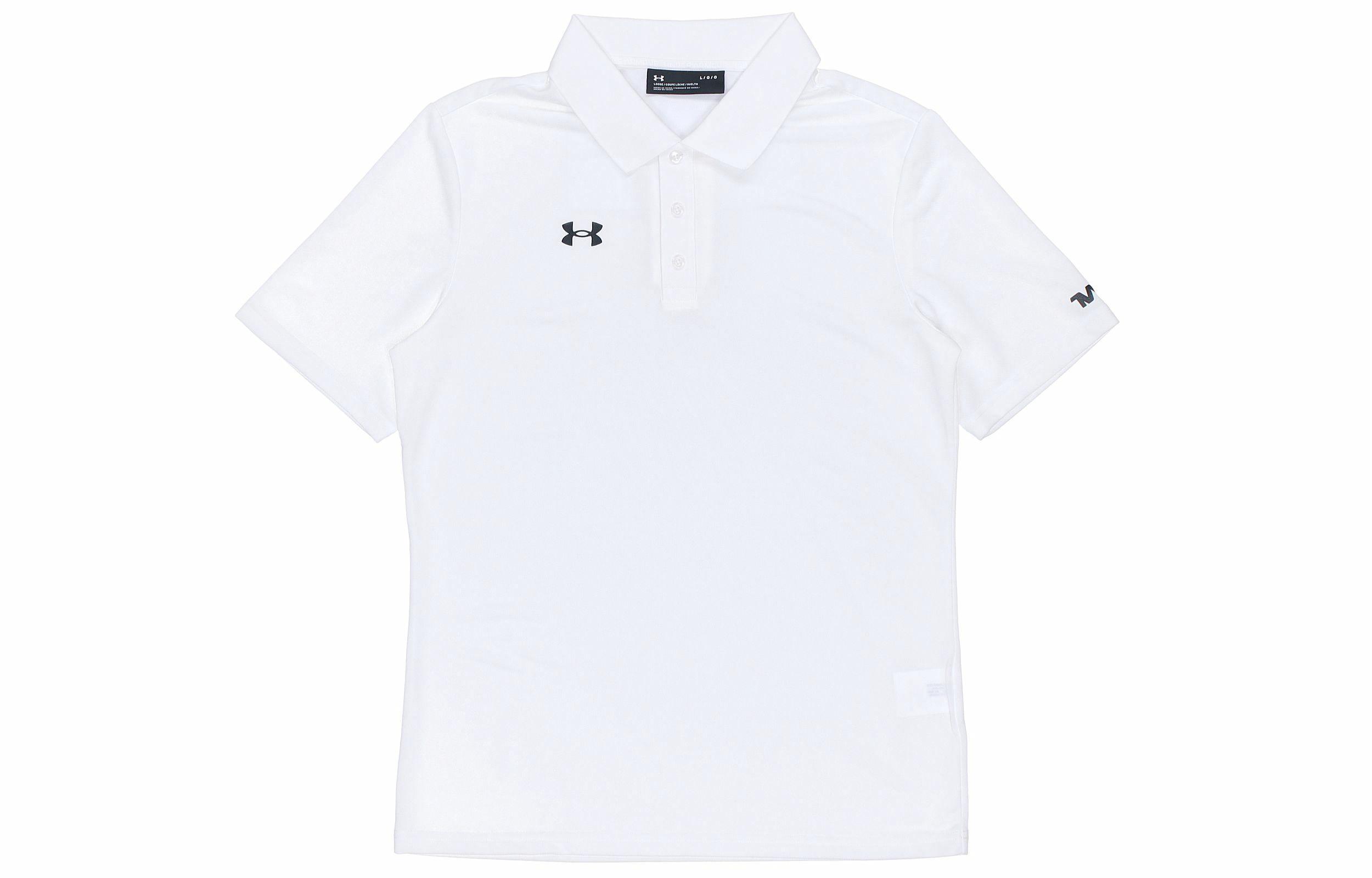 Мужская футболка Under Armour Polo (белая)