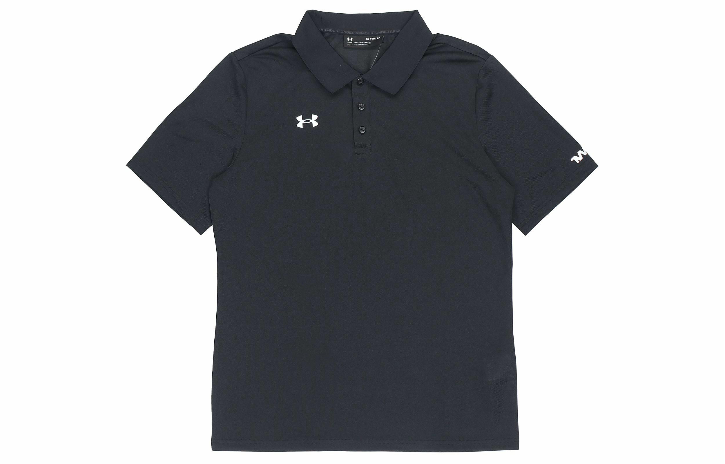 Мужская футболка-поло Under Armour Polo Shirt (черная)