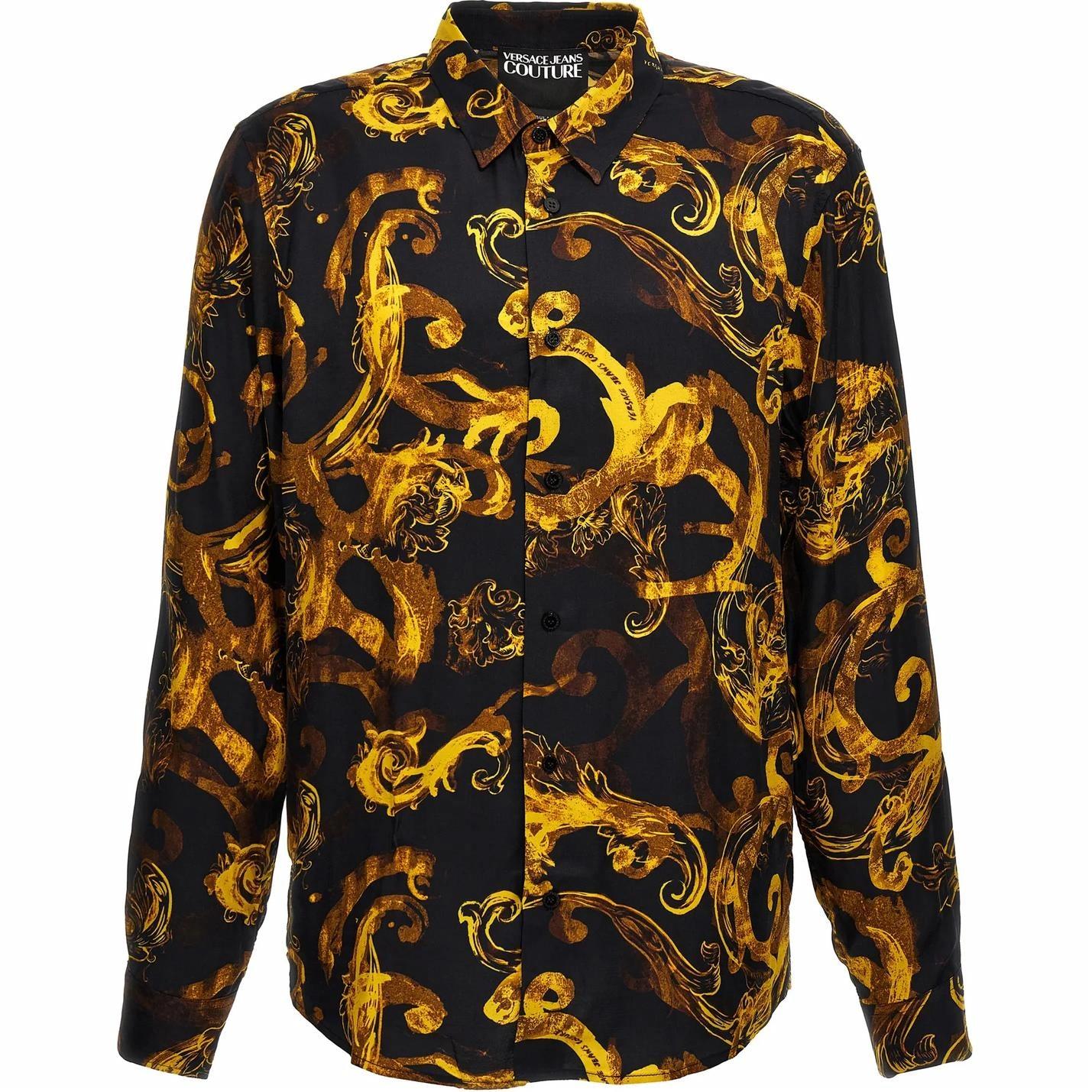 Мужская рубашка Versace Jeans Couture (черный)