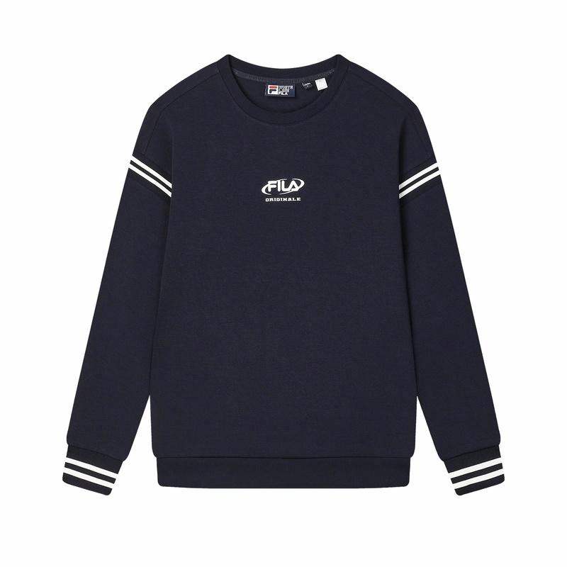 Мужское худи Fila ORIGINALE (синее)