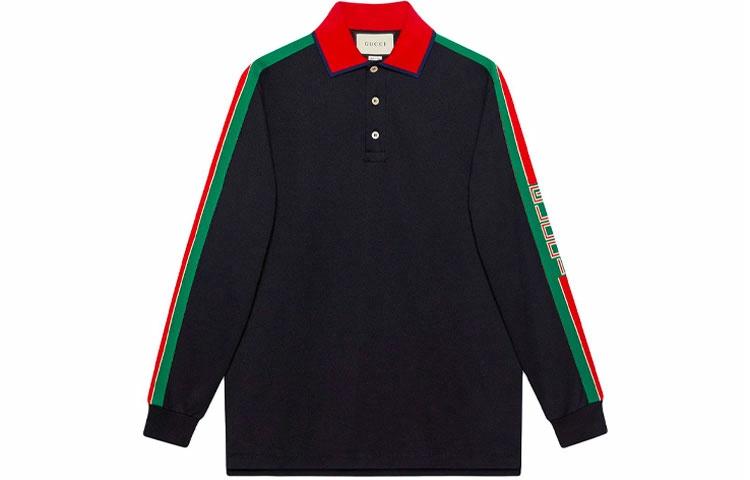 Мужское поло Gucci (черный)