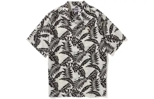 Bape Open Collar Shirt