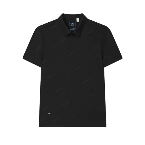 FILA Lifestyle Polo Shirt Men's Jet Black
