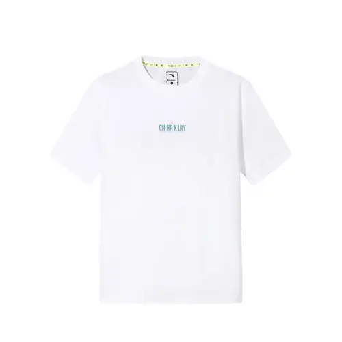 Anta Thompson KT Basketball T Shirt Men's Pure White