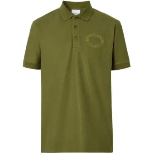 Burberry FW22 Polo Shirt Men's Green