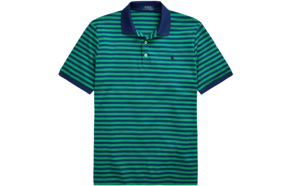 Polo Ralph Lauren SS22 Polo Shirt Custom Slim Fit Men's Green