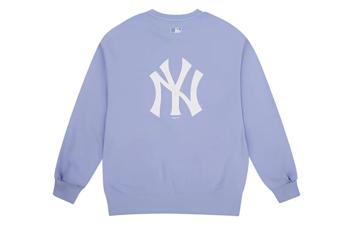 MLB Sweatshirts Unisex Purple Crew Neck Moderate
