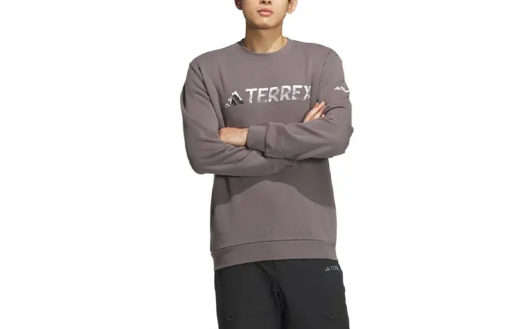 Adidas Sweatshirt Men's Carbon Gray