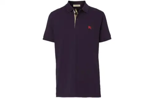 Burberry SS23 Polo Shirt Men's Purple