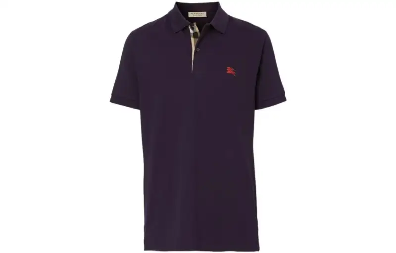 Burberry SS23 Polo Shirt Men's Purple
