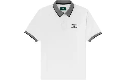 New Balance x AIME LEON DORE New Balance X Aimé Leon Dore Polo Shirt Men's White
