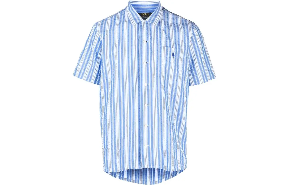 Polo Ralph Lauren Polo Pony Striped Cotton Shirt