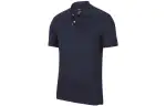 Nike Polo Shirts Men's Dark Blue Polo Collar Moderate Straight Fit