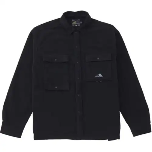 New Balance Shirts Men's Black Pointed Collar Moderate Other
