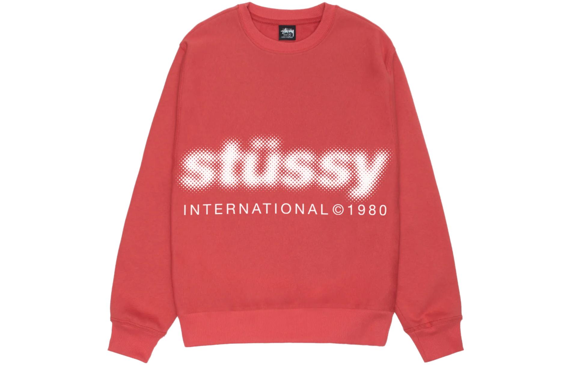 Худи Stussy Logo Crew (серый)