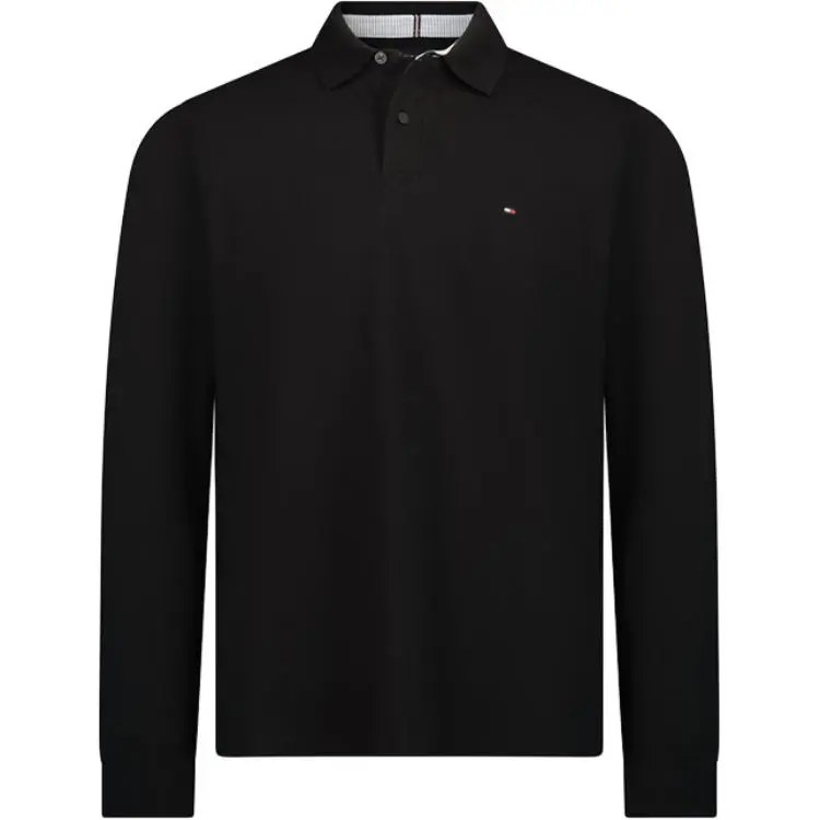 Tommy Hilfiger Polo Shirt Men's Black