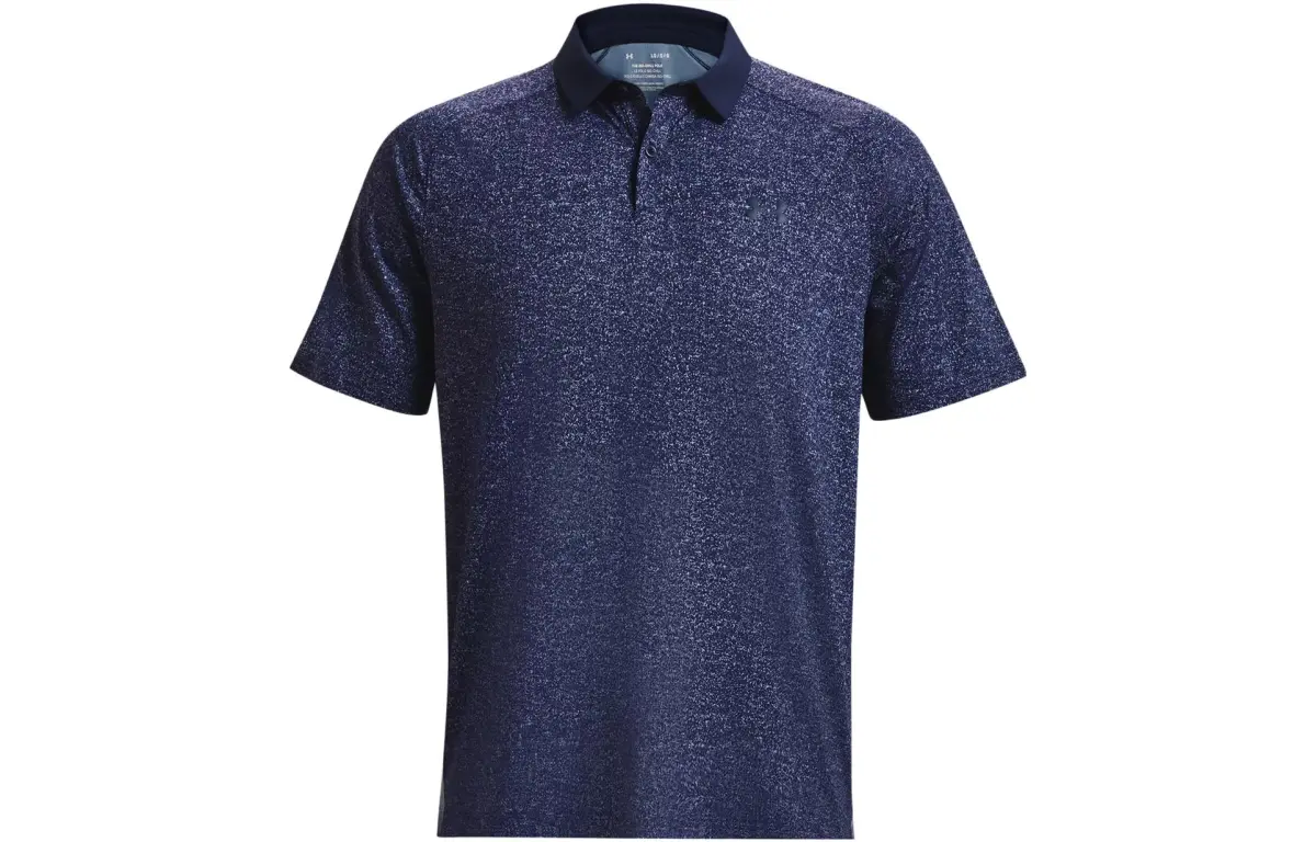 Under Armour Polo Shirts Men's Midnight Dark Blue Polo Collar Moderate Other