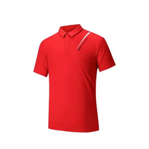 Anta Variety Training Collection Polo Shirt Men's Classic Red