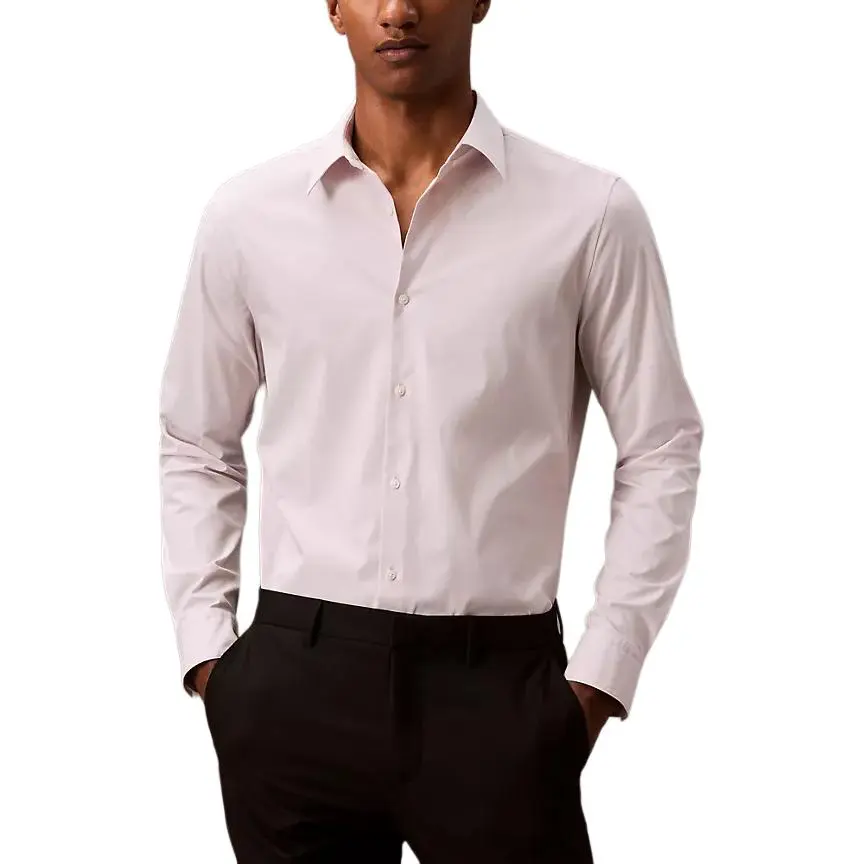 CALVIN KLEIN Shirt Men's Light Purple