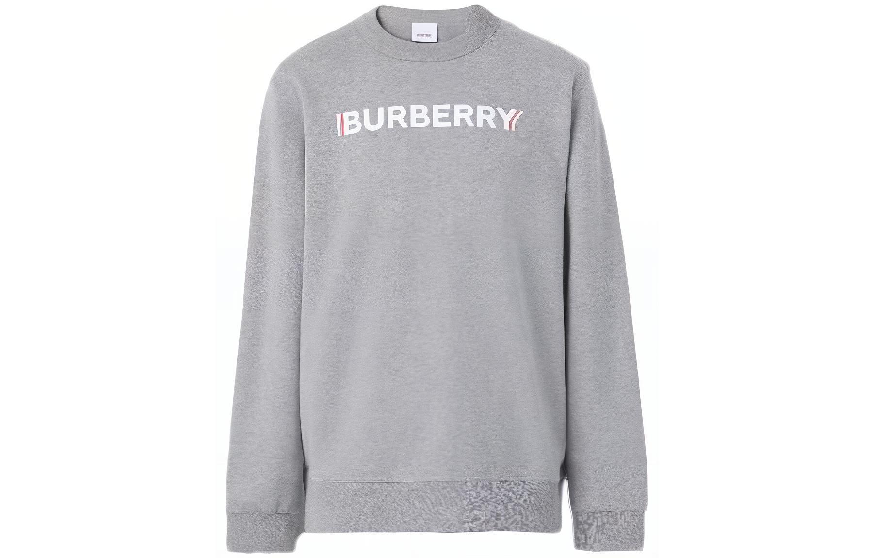 Мужское худи Burberry (серое)