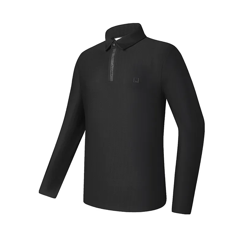 FILA Polo Shirt Men's Pitch Black