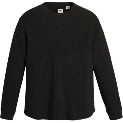 Levis Shirts Men's Black Crew Neck Moderate Other