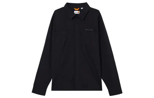Timberland Shirts Men's Black Lapel Moderate Other