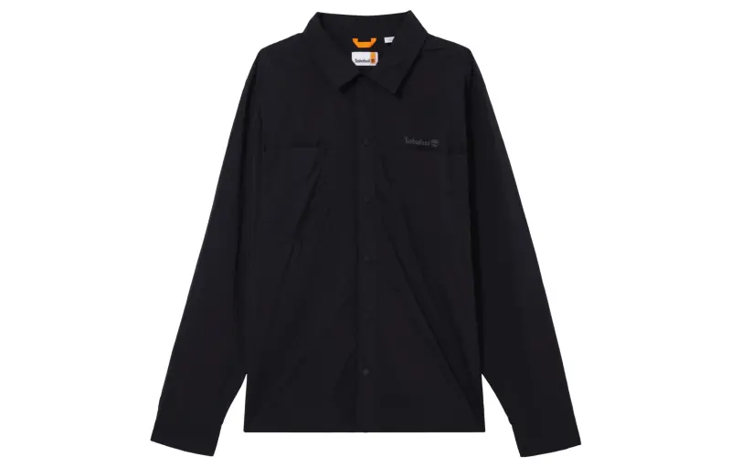 Timberland Shirts Men's Black Lapel Moderate Other