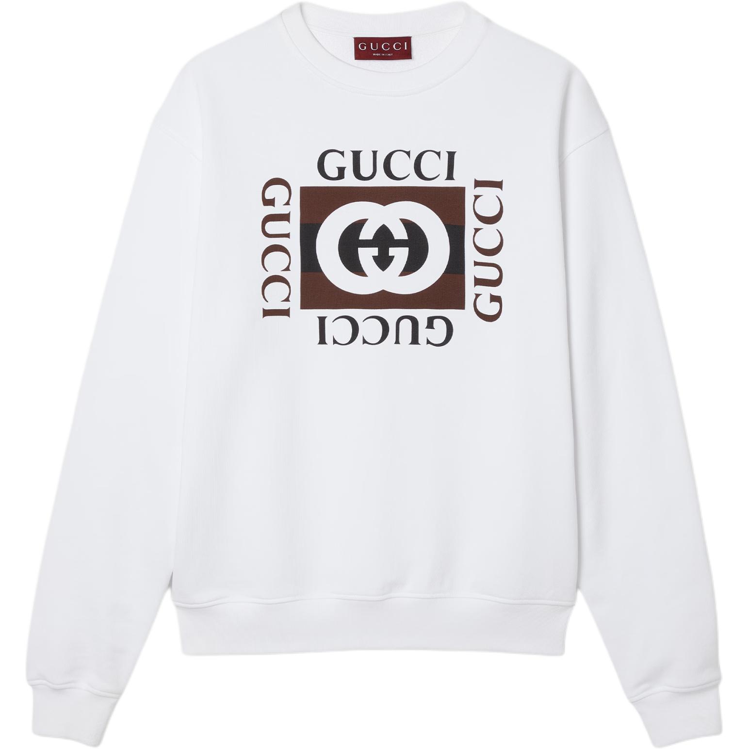 GUCCI FW24 Sweatshirt Men's White