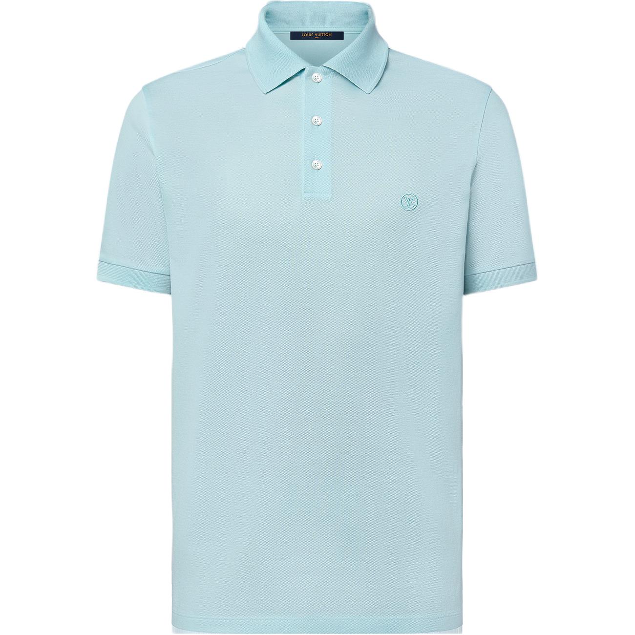 LOUIS VUITTON Polo Shirt Men's Turquoise