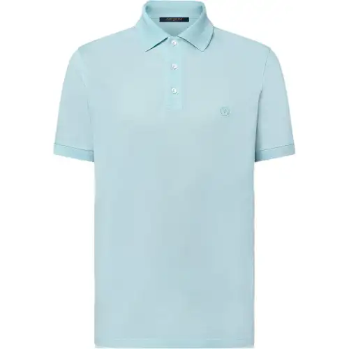 LOUIS VUITTON Polo Shirt Men's Turquoise