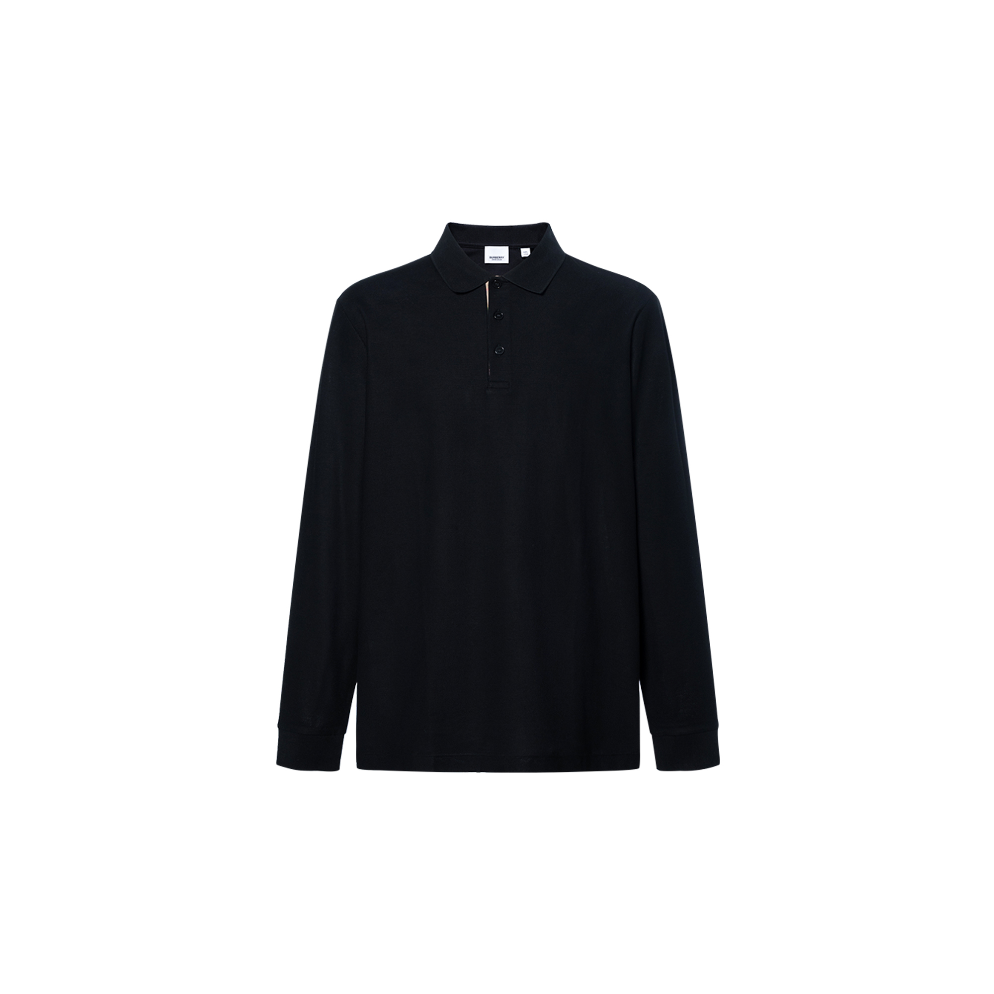 Мужское поло Burberry Burberry FW24 Polo (черное)