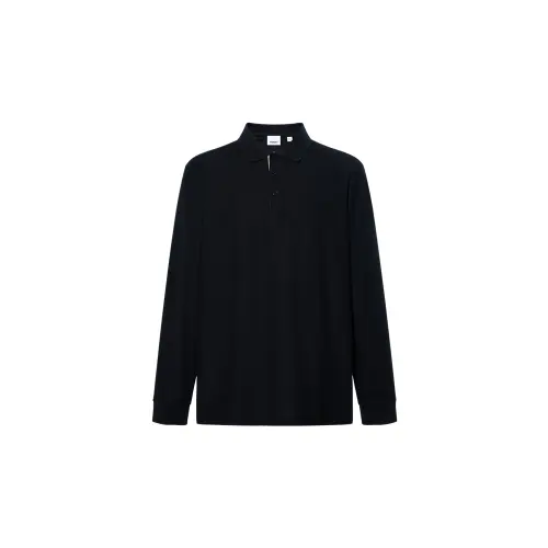 Burberry FW24 Polo Shirt Men's Black