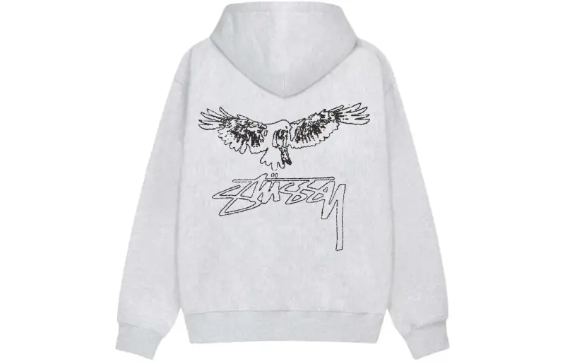 Stussy SS24 Sweatshirts Unisex Hooded Moderate Regular