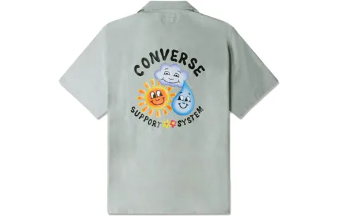 Converse Shirt Men's Gray Green