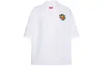 KENZO Logo Patch Collared Short-Sleeve Shirt