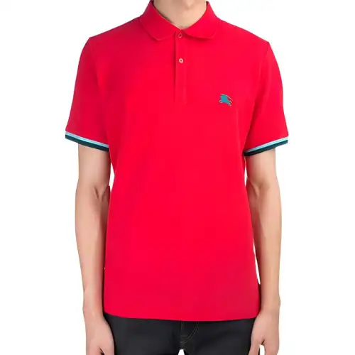 Burberry SS23 Polo Shirt Men's Red