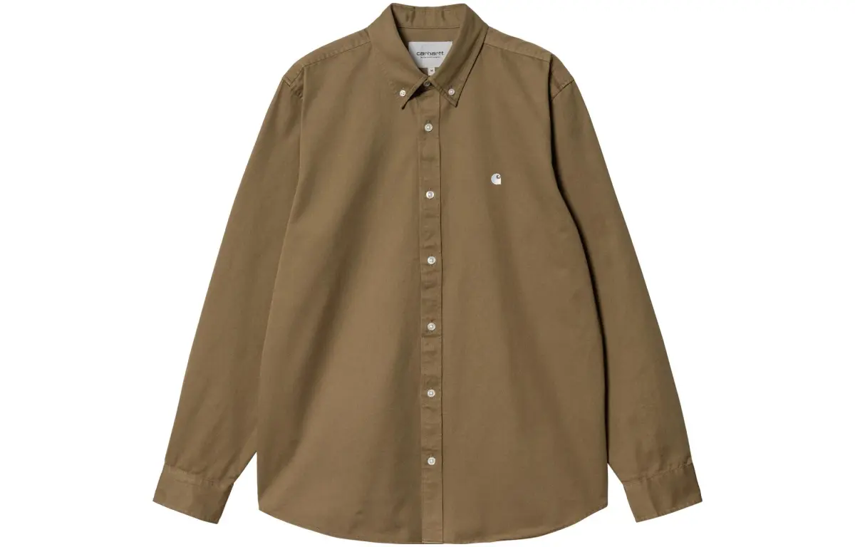 Carhartt WIP Madison Logo Embroidered Shirt
