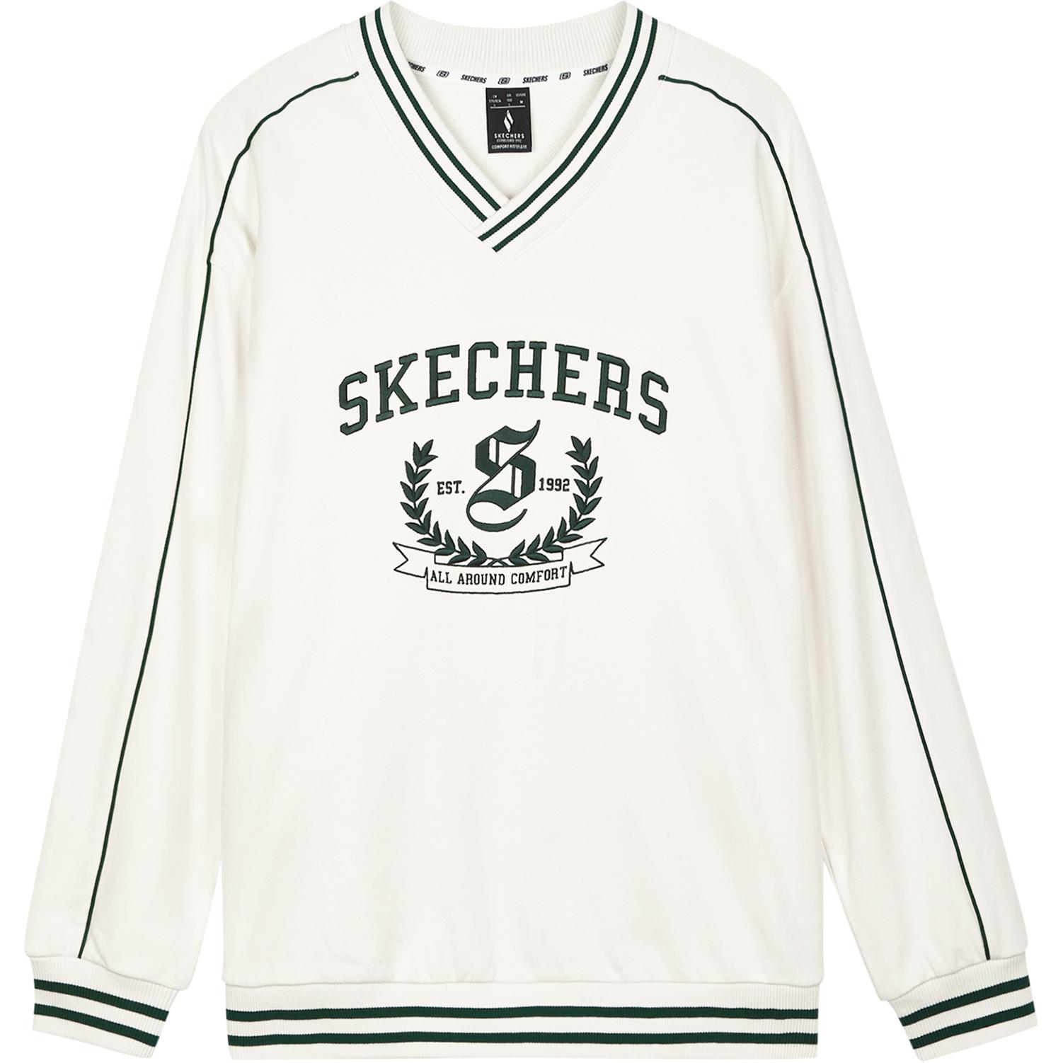 Худи Skechers logo (светло-бежевое)