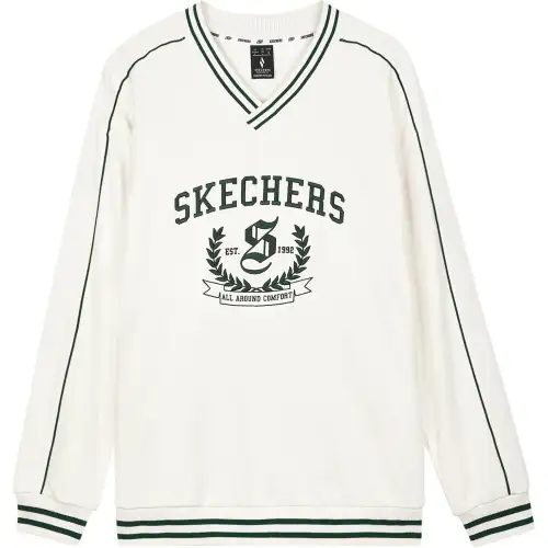 Skechers Sweatshirt Unisex Ecru