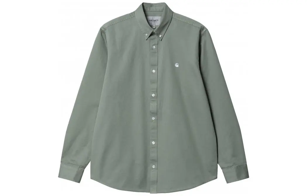 Carhartt WIP Madison Logo Embroidered Shirt